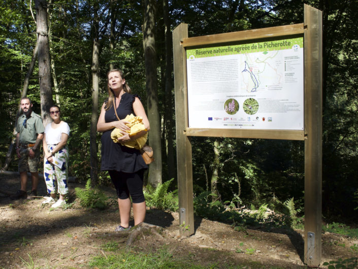 Inauguration du Sentier didactique à la Réserve naturelle de la Picherotte